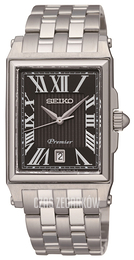 Seiko Czarny/Stal Ø28 mm SKK717P1