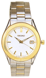 Seiko Biały/Pozlacana Ø38 mm SKT066