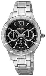 Seiko Czarny/Stal Ø35 mm SKY689P1