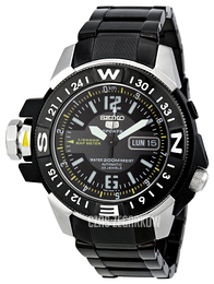 Seiko Sportura Czarny/Stal Ø43 mm SKZ231K1