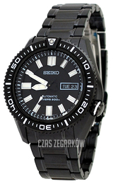 Seiko Divers Czarny/Stal Ø45 mm SKZ329