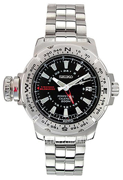 Seiko Czarny/Stal SLT095