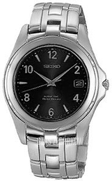 Seiko Czarny/Stal SMA095