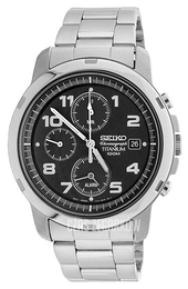 Seiko Chronograph Czarny/Tytan Ø40 mm SNA113