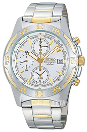 Seiko Biały/Stal Ø40 mm SNA272