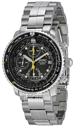 Seiko Czarny/Stal Ø42 mm SNA411P1