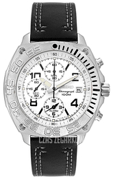 Seiko Biały/Skóra Ø41 mm SNA621