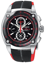 Seiko Sportura Czarny/Guma Ø42.5 mm SNA749