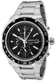 Seiko Czarny/Stal Ø45 mm SNAD83