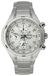 Seiko Chronograph Srebrny/Stal Ø44 mm SNAE39P1