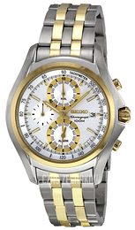 Seiko Srebrny/Pozlacana Ø44 mm SNAE82