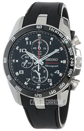 Seiko Sportura Czarny/Guma Ø42 mm SNAE87