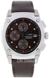 Seiko Sportura Brązowy/Skóra Ø39 mm SND859