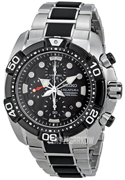 Seiko Velatura Czarny/Plastik Ø44 mm SNDA59