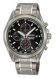 Seiko Sports Czarny/Tytan Ø40 mm SNDC93P1