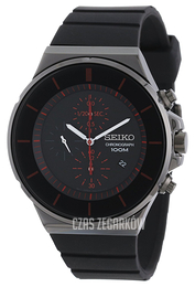 Seiko Chronograph Czarny/Guma Ø44 mm SNDD61