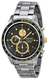 Seiko Chronograph Czarny/Stal Ø46 mm SNDD87