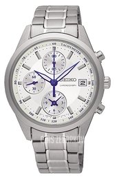 Seiko Chronograph Srebrny/Stal Ø36 mm SNDV51P1