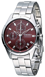 Seiko Czarny/Stal Ø38 mm SNDX49