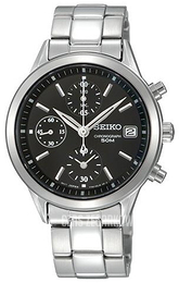 Seiko Czarny/Stal Ø34 mm SNDY39