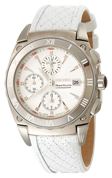 Seiko Sportura Biały/Skóra Ø39 mm SNDZ43