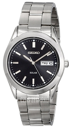 Seiko Dress Czarny/Stal Ø37 mm SNE039P2