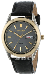 Seiko Dress Szary/Skóra Ø37 mm SNE050