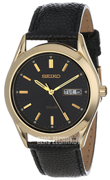 Seiko Dress Czarny/Skóra Ø37 mm SNE054