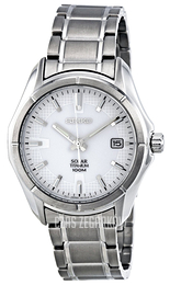 Seiko Dress Biały/Tytan Ø37 mm SNE139