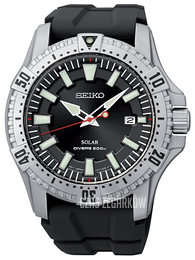 Seiko Czarny/Guma Ø44 mm SNE293P2