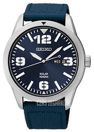 Seiko Niebieski/Tkanina Ø43 mm SNE329