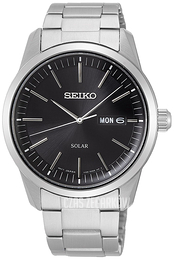 Seiko Solar Czarny/Stal Ø40 mm SNE527P1
