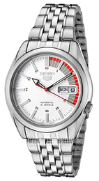 Seiko Biały/Stal Ø38 mm SNK369