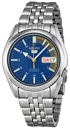 Seiko 5 Niebieski/Stal Ø37 mm SNK371K1