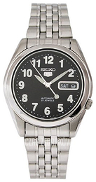 Seiko 5 Czarny/Stal Ø36 mm SNK381KC