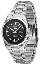 Seiko Czarny/Stal Ø36 mm SNK569K1