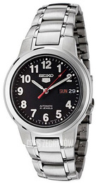 Seiko 5 Czarny/Stal Ø37 mm SNKA15K1