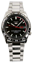 Seiko Czarny/Stal Ø37 mm SNKE09