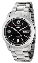Seiko Czarny/Stal Ø38 mm SNKE63