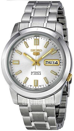 Seiko 5 Srebrny/Stal Ø38.5 mm SNKK09K1
