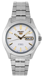 Seiko Dress Biały/Stal Ø38 mm SNKK89