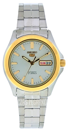 Seiko Biały/Stal Ø38 mm SNKK96