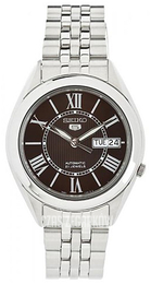 Seiko 5 Brązowy/Stal Ø38 mm SNKL33K1