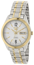 Seiko Srebrny/Stal w odcieniu złota Ø36 mm SNKM58K