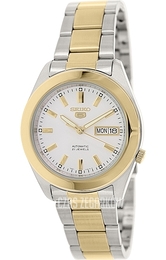Seiko 5 Srebrny/Stal Ø39 mm SNKM70K