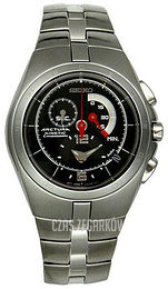 Seiko Arctura Czarny/Stal Ø43 mm SNL003
