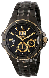 Seiko Coutura Czarny/Stal Ø42 mm SNP070