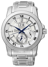 Seiko Kinetic Srebrny/Stal Ø41.5 mm SNP091