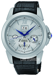 Seiko Szary/Skóra Ø41.5 mm SNP107