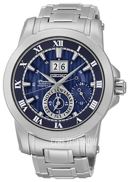 Seiko Premier Niebieski/Stal Ø42 mm SNP113P1